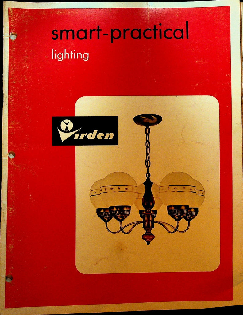 Virden Smart Practical Lighting Catalog 1971 Cleveland Ohio0