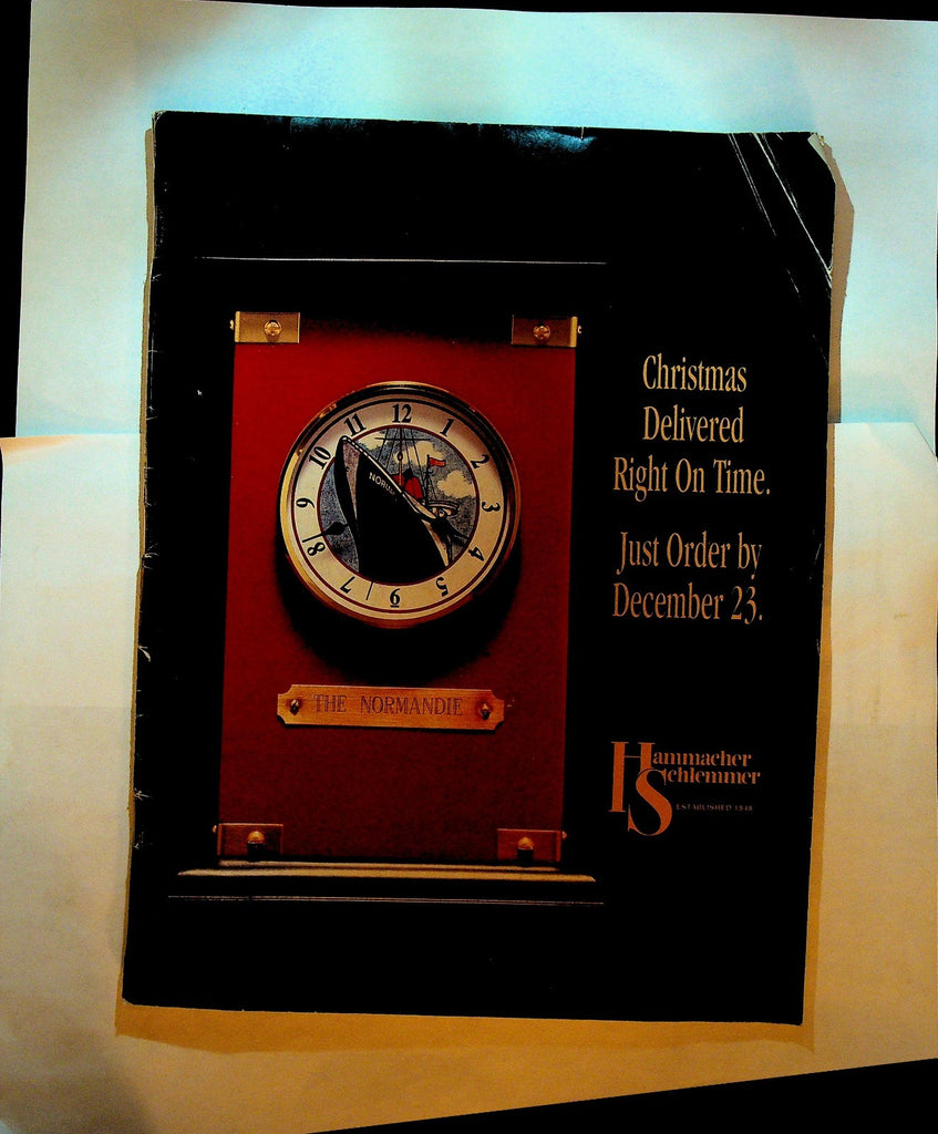 Hammacher Schlemmer Catalog Christmas 1992 Fashion Electronics0