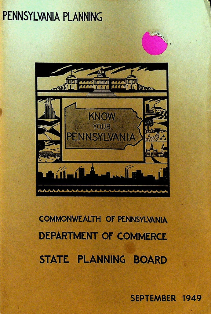 Pennsylvania Planning Magazine September 1949 Communication Agriculture0