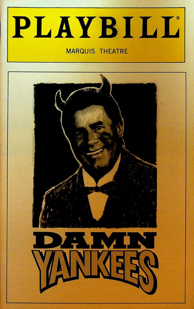 Damn Yankees Playbill June 1995 Jerry Lewis Charlotte d'Amboise Dennis Kelly0