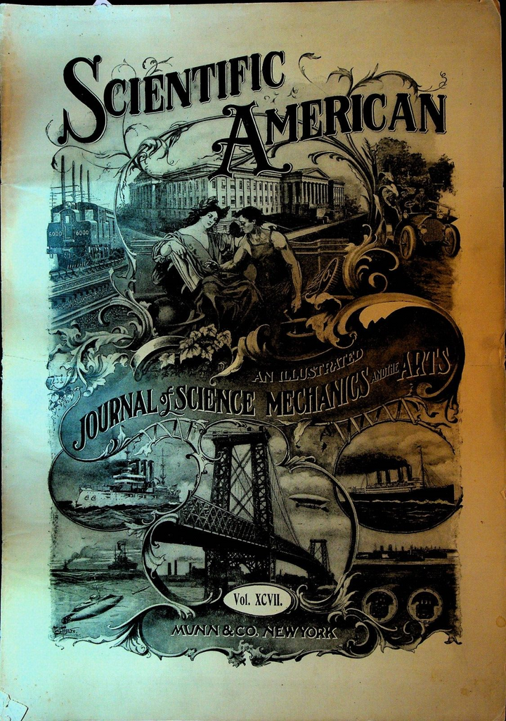 Scientific American July 6 1907 Brooklands Race Track Alberto Santos Dumont Coke