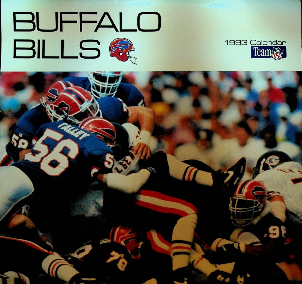 Buffalo Bills NFL Football Calendar 1993