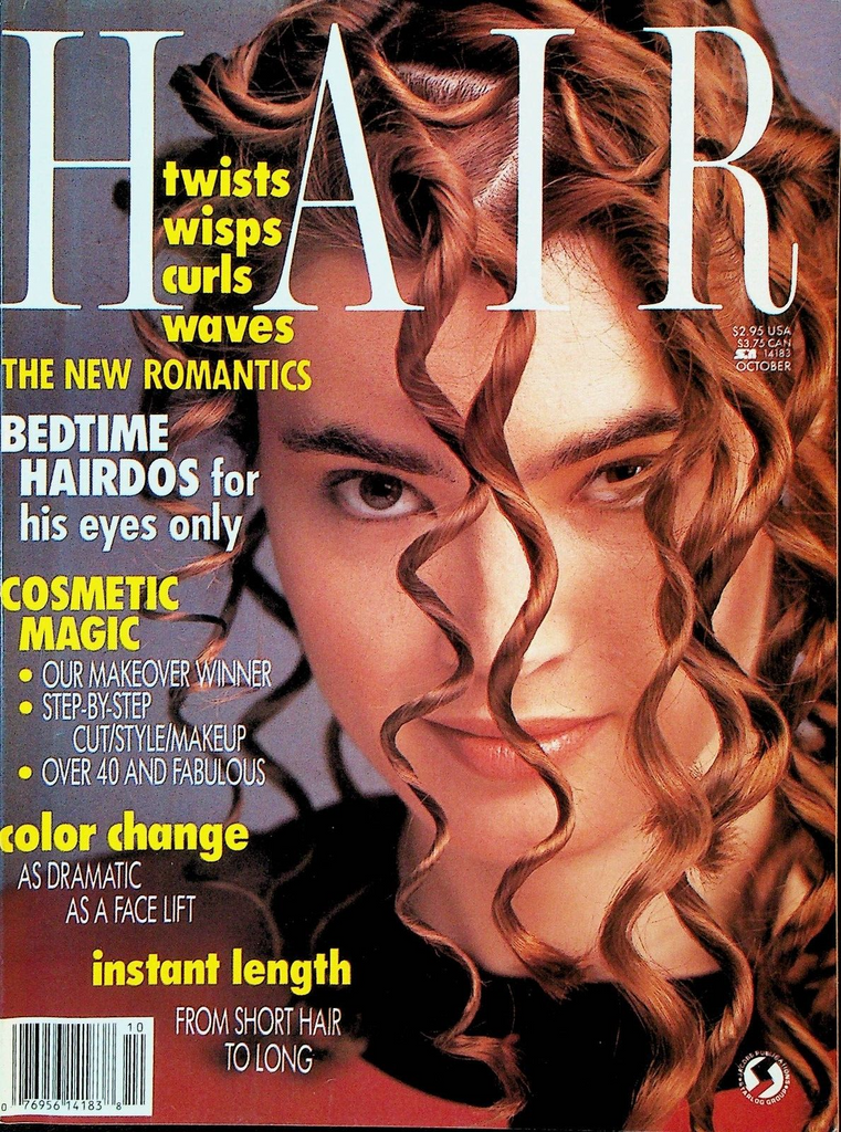 Hair Magazine #4 October 1987 Fashion New Romantics Hairdos Cuts0