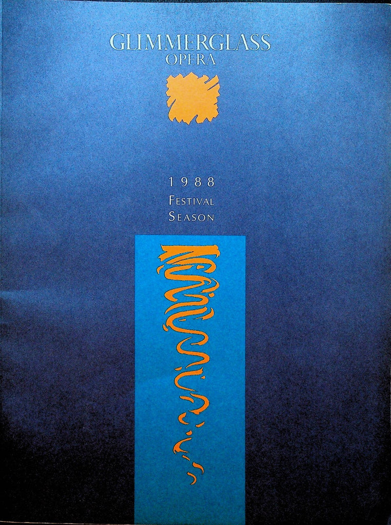 Glimmerglass Opera 1988 Festival Season Program Don Giovanni Beatrice & Benedict0