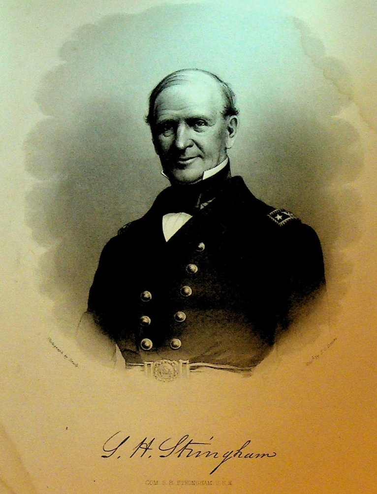Rear-Admiral Silas Horton Stringham Civil War Navy Print 1800s0