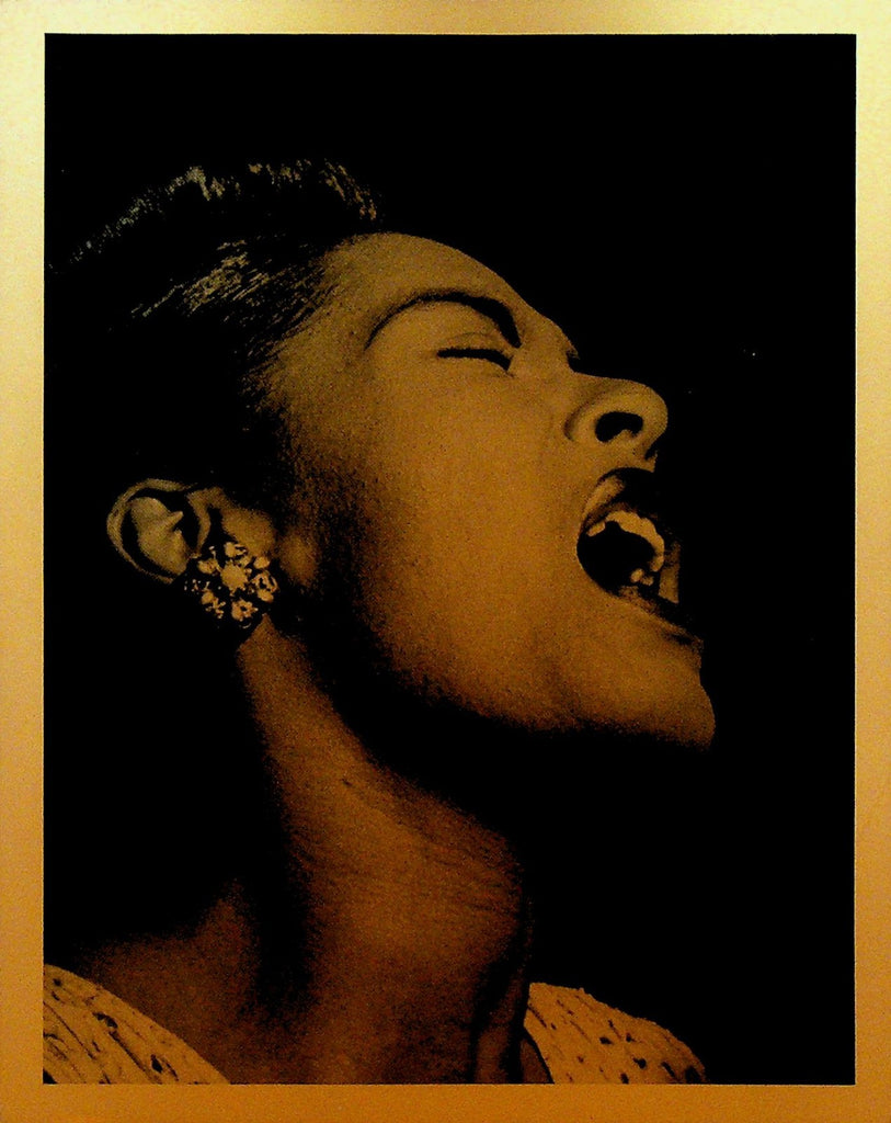William P Gottlieb Portraits Golden Age Jazz Exhibit Card 1986 Billie Holiday0