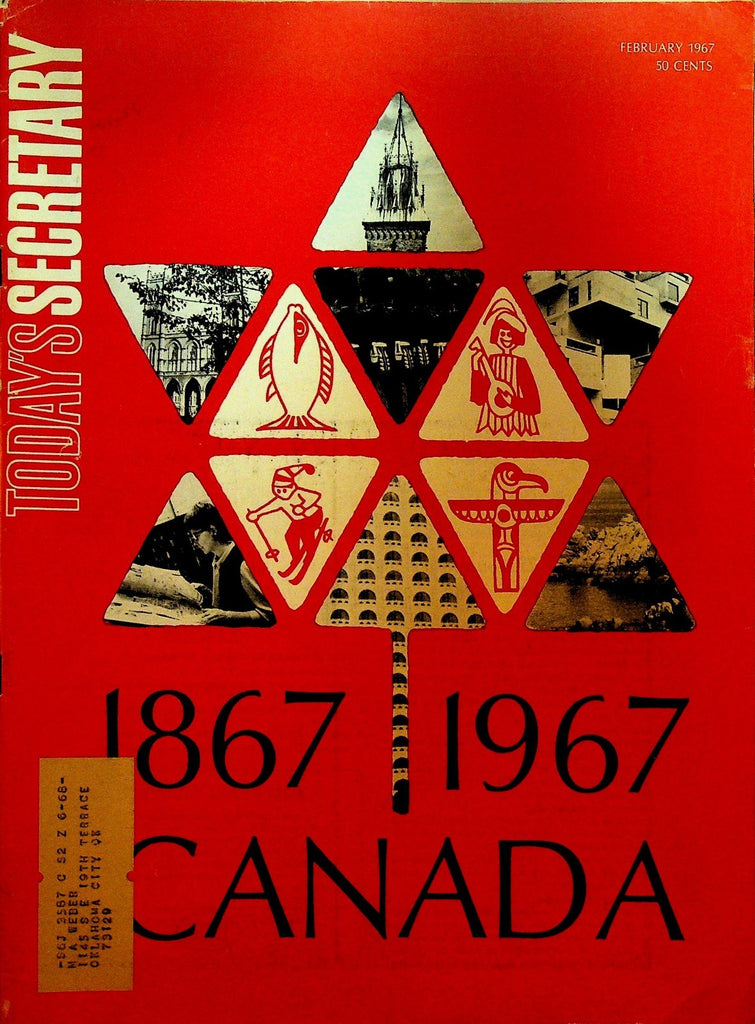 Today's Secretary February 1967 Montreal Expo 670