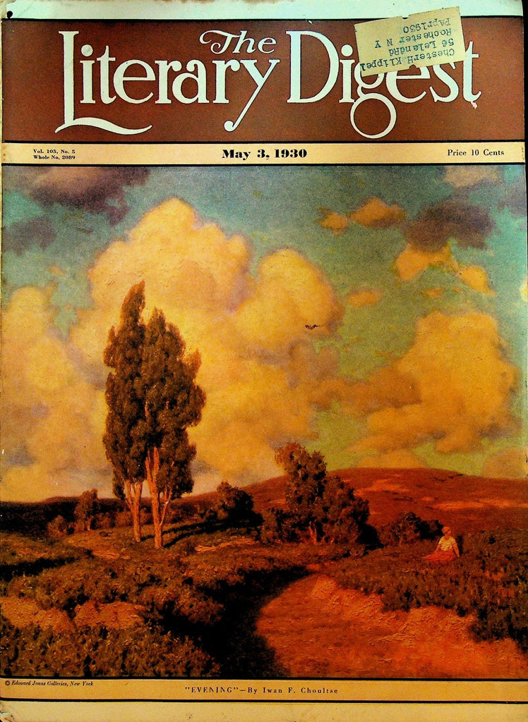 Literary Digest May 3 1930 Prohibition Ohio State Penitentiary Fire Al Capone0