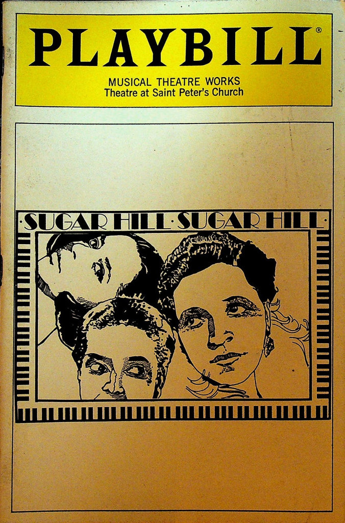 Sugar Hill Playbill April 1990 Tatyana Ali Cheryl Freeman Marcella Lowery0