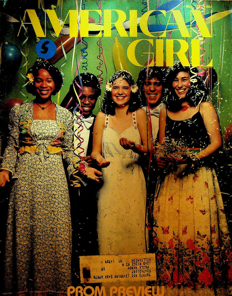 American Girl May 1977 Girl Scouts Prom Barbra Streisand Kris Kristofferson0