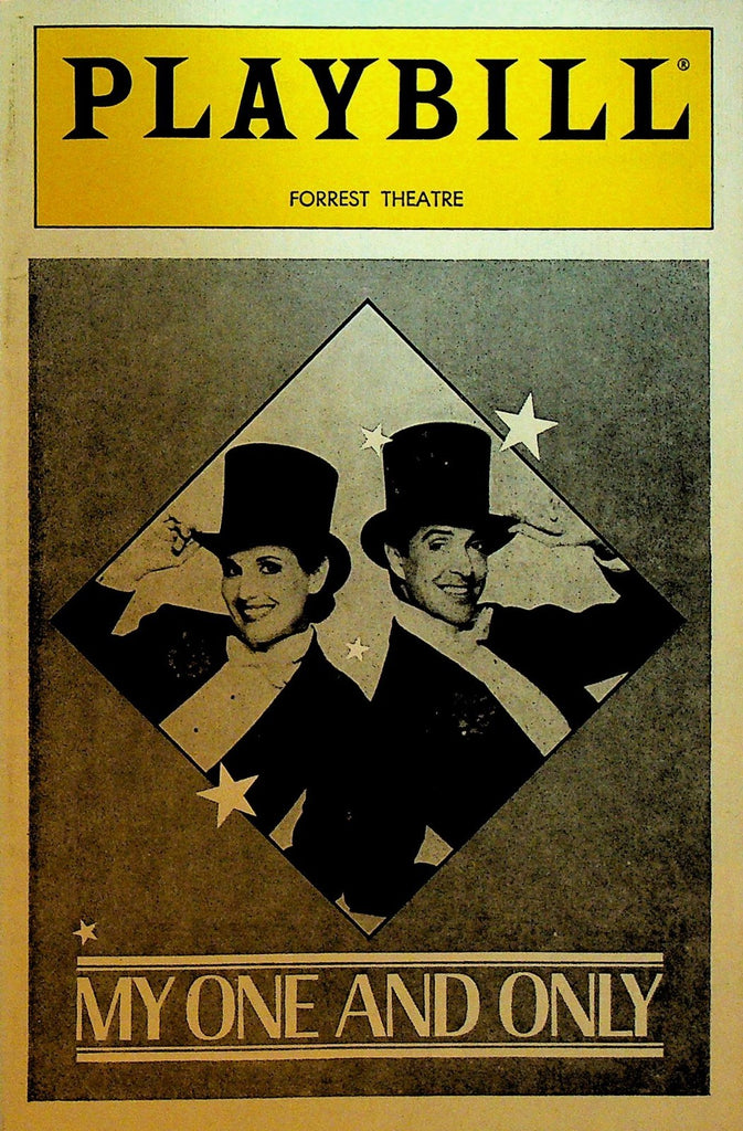 My One and Only Playbill April 1986 Lucie Arnaz Tommy Tune Forrest Theatre0