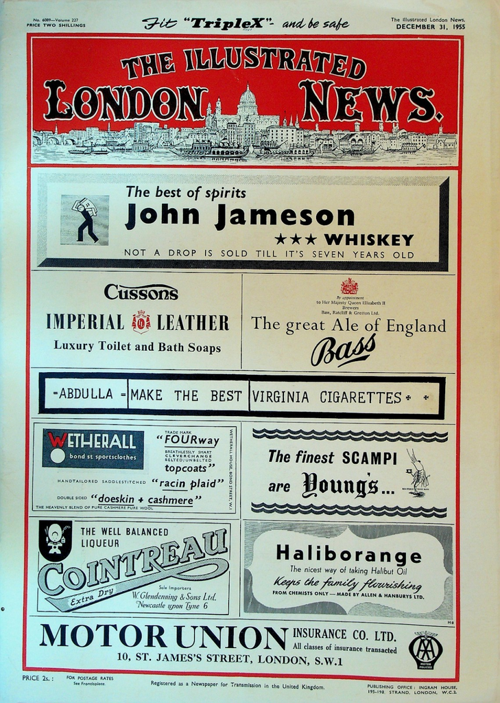 Illustrated London News December 31 1955 Bertram Mills Circus Richard III0