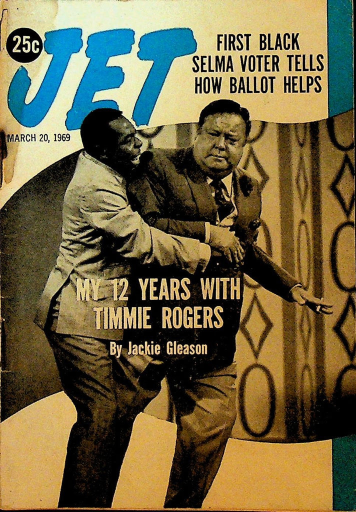 Jet Magazine March 20 1969 Jackie Gleason Timmie Rogers Martin Luther King Jr0