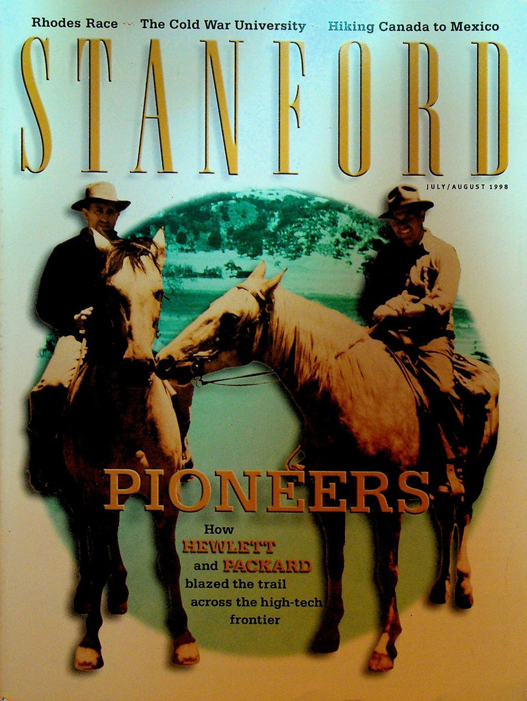Stanford Magazine July 1998 Bill Hewlett Dave Packard Bill Bradley0