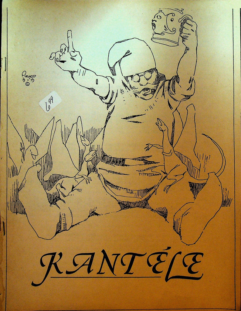 Kantele Fanzine Filk Music #2 Winter 1979 Ann Arbor Michigan Science Fiction0
