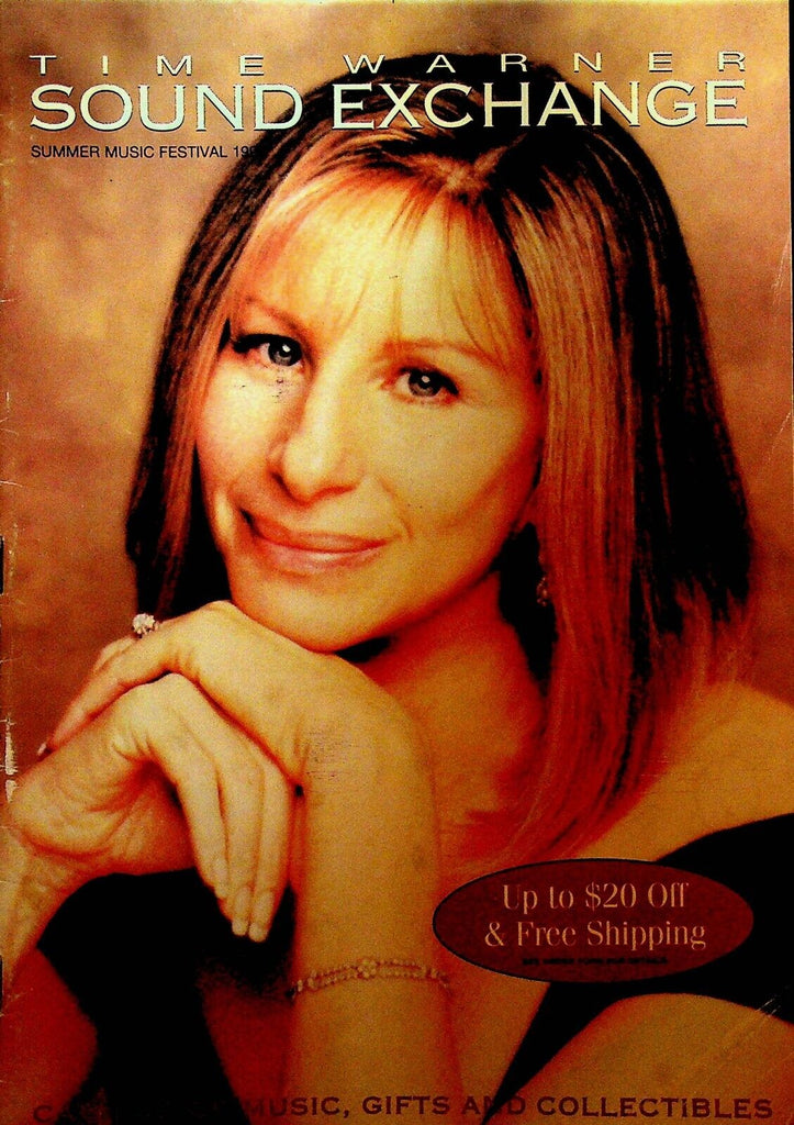 Time Warner Sound Exchange Catalog Barbra Streisand Summer 1995 Music