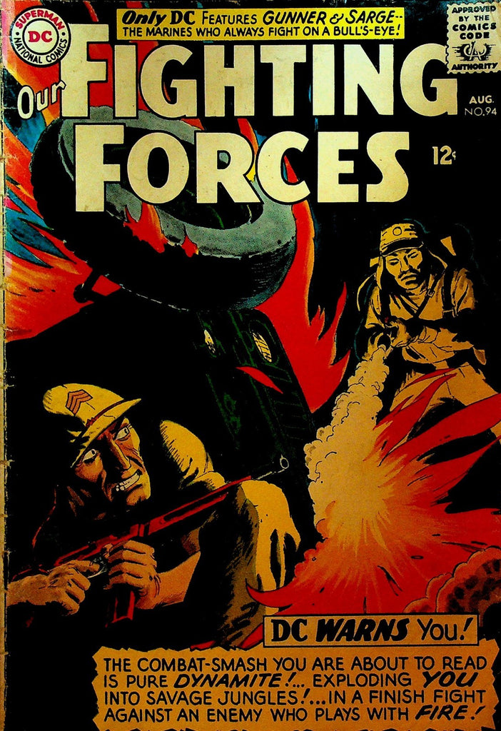 Our Fighting Forces 94 DC Comics War 1965 Gunner & Sarge0