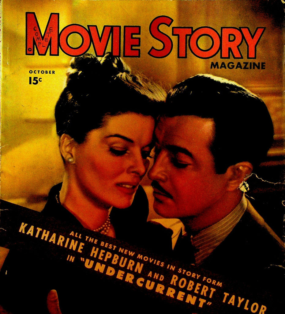 Movie Star Magazine October 1946 Katharine Hepburn Robert Taylor Betty Hutton0