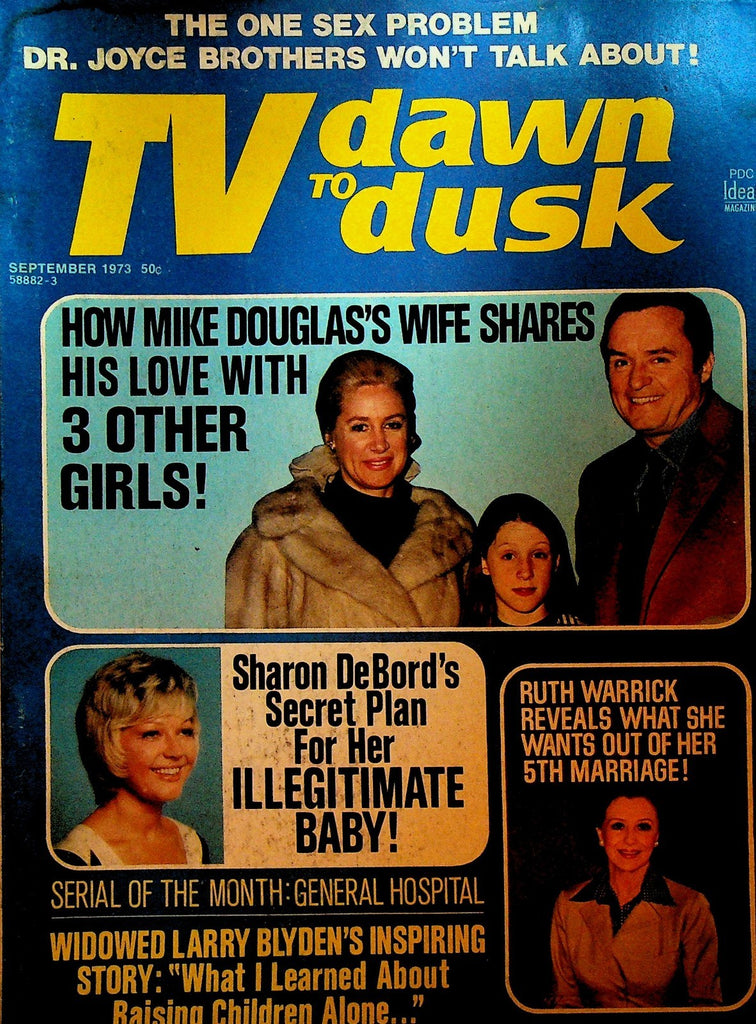 TV Dawn to Dusk Magazine September 1973 Marilyn Chambers Mike Douglas0