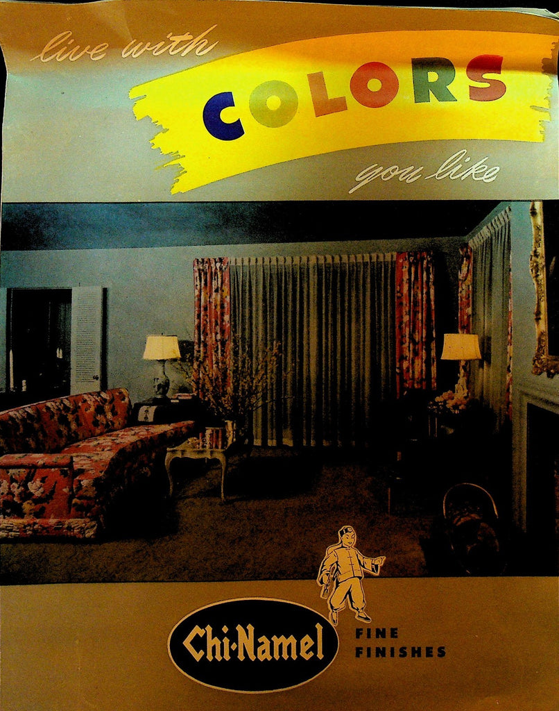 Chi-Namel Fine Finishes 1948 Brochure JH Mosher Mecklenburg NY0