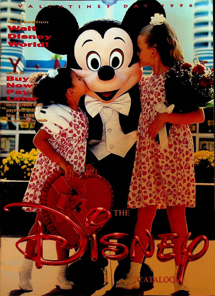 Walt Disney Catalog Valentine's Day 1996 Mickey Mouse Walt Disney World