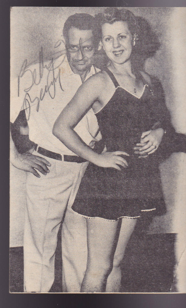 Betty & Benny Fox World's Greatest Aerial Sensation Post Standard Postcard 19410