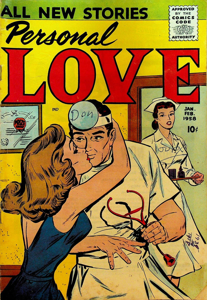 Personal Love 3 Headline Publications 1958 Silver Age Romance Comic0
