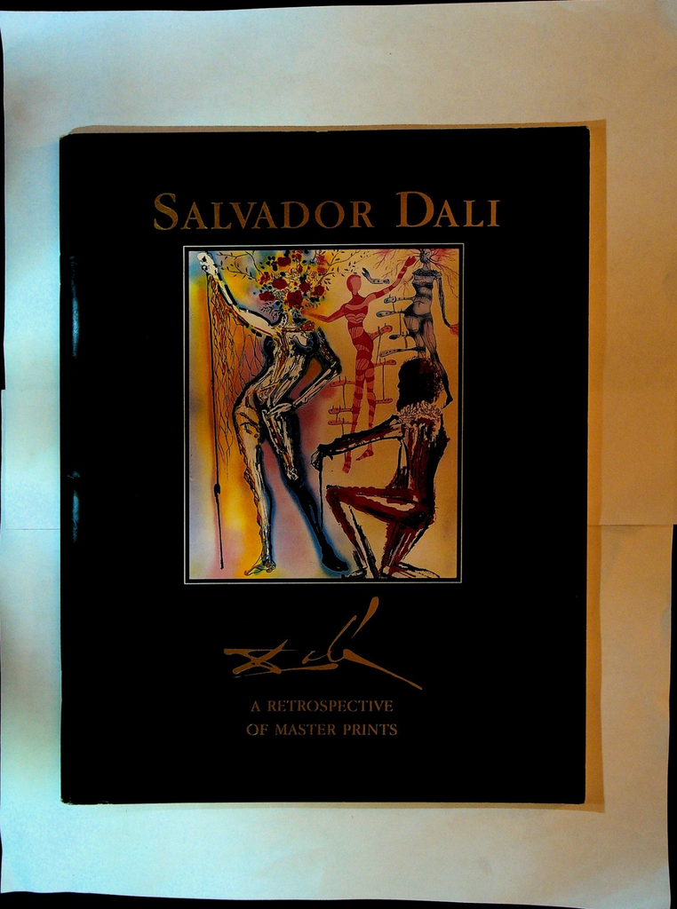 Salvador Dali A Retrospective of Master Prints 1996 Softcover Brana Fine Art0