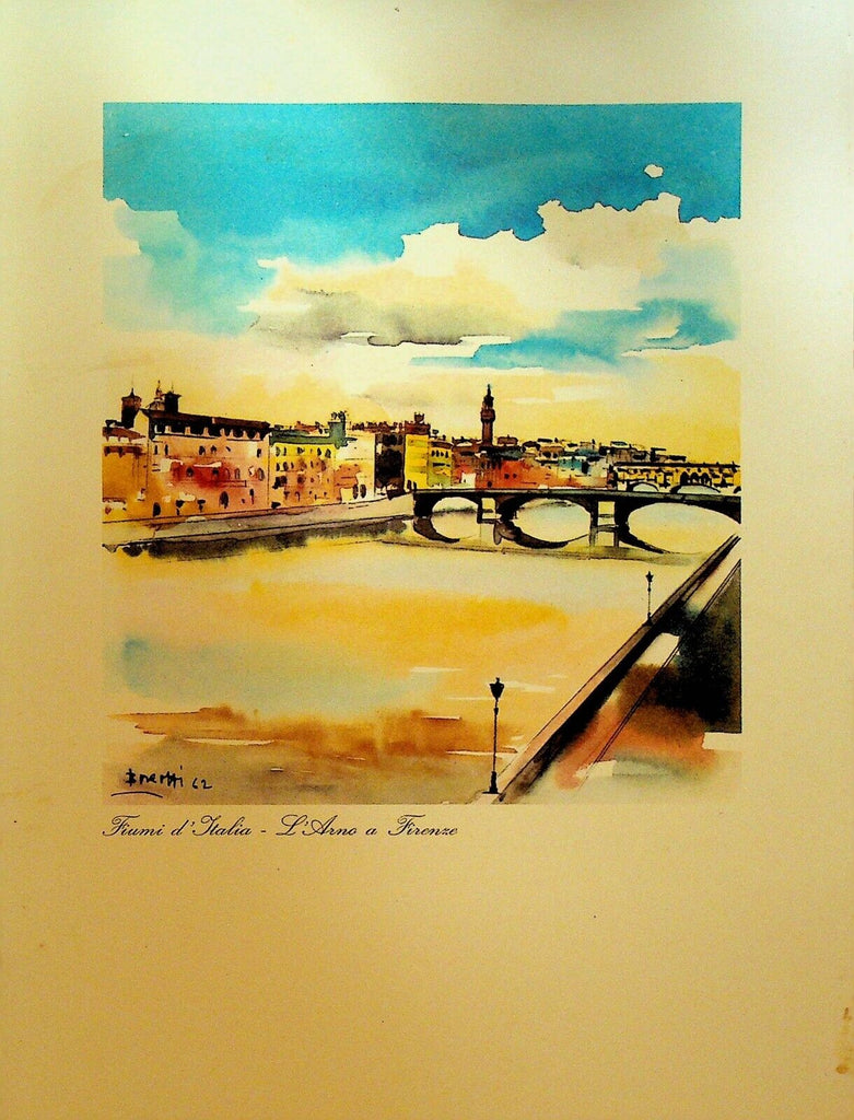 Italian Line Menu SS Cristoforo Colombo August 7 1964 Dinner