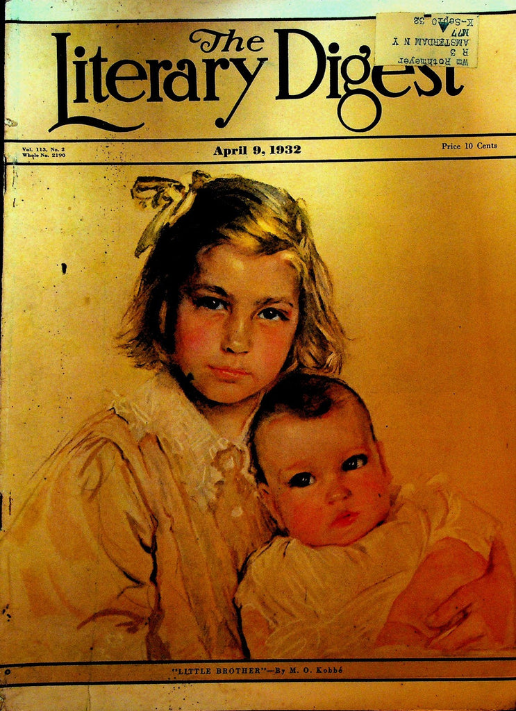 Literary Digest April 9 1932 Pullman Cars Railroad Baseball Hawaii0