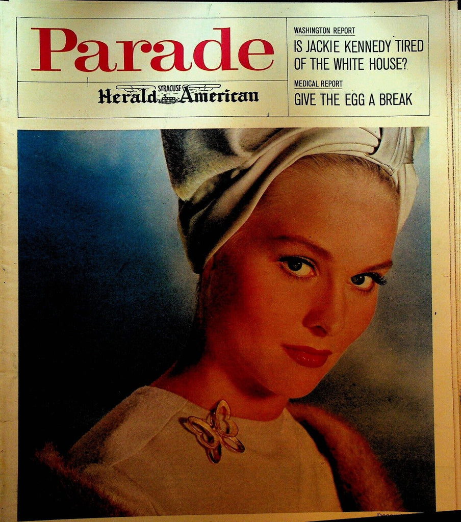 Parade Magazine December 1 1963 Jackie Kennedy Margaret Sanger Diane McBain