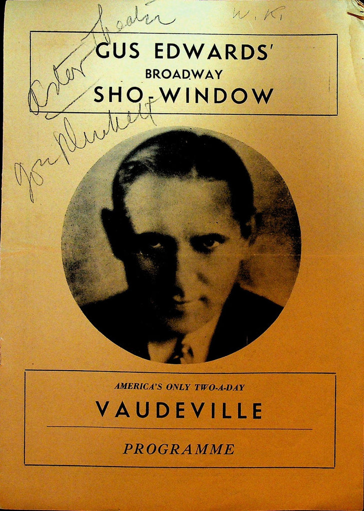 Guy Edwards Broadway Sho-Window Vaudeville Program April 19 1926 Myra Lott0
