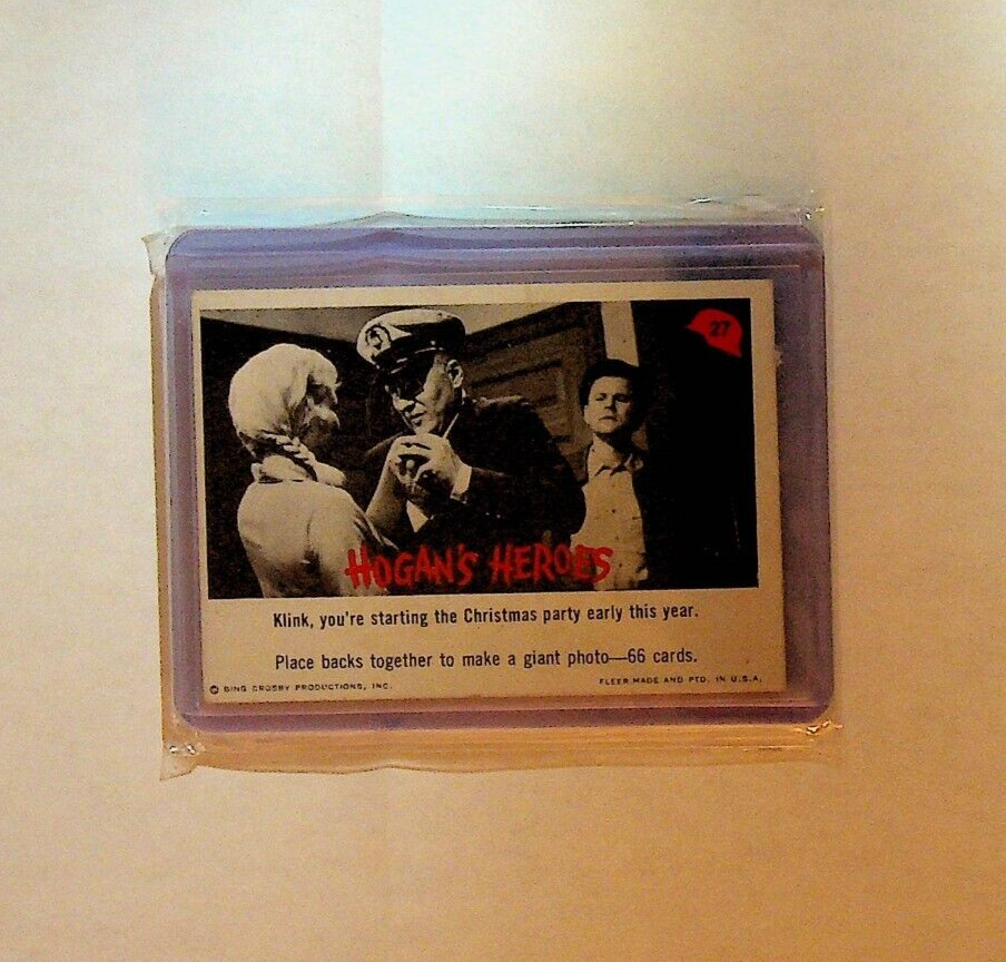 Hogan's Heroes 27 Non Sports Trading Card 1965 Fleer Colonel Klink