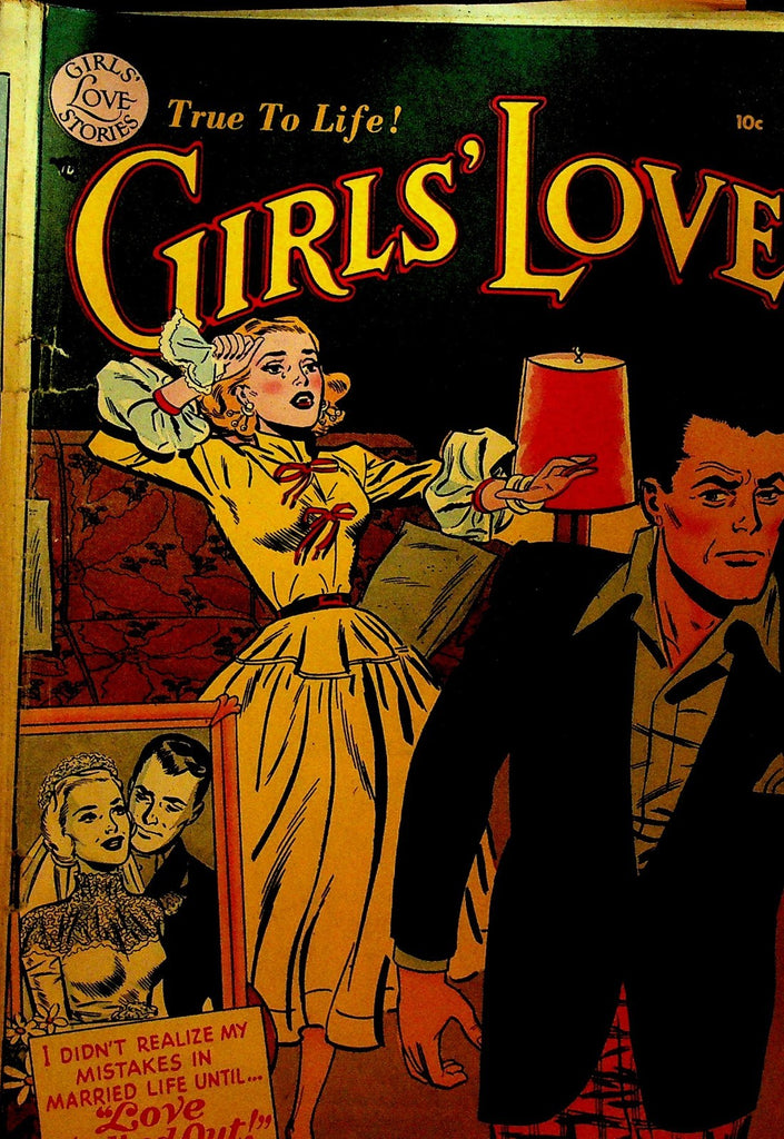 Girls Love Stories 17 DC Comics 1952 Golden Age Romance Comic0