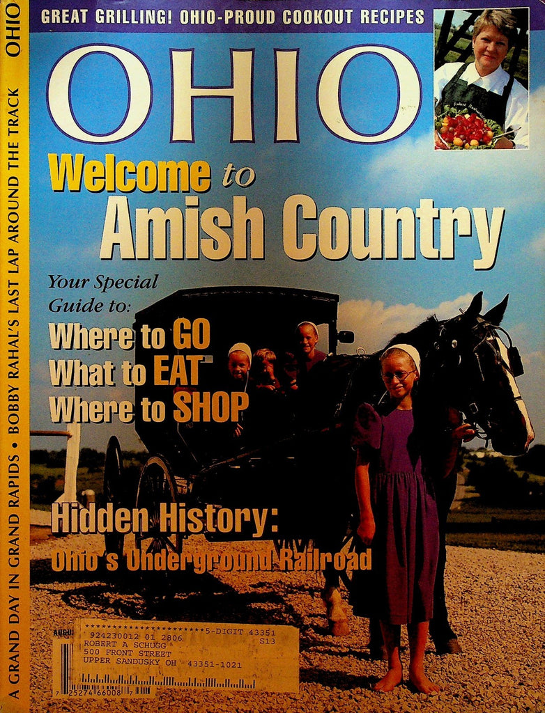 Ohio Magazine August 1998 Amish Country Bobby Rahal George Bellows0