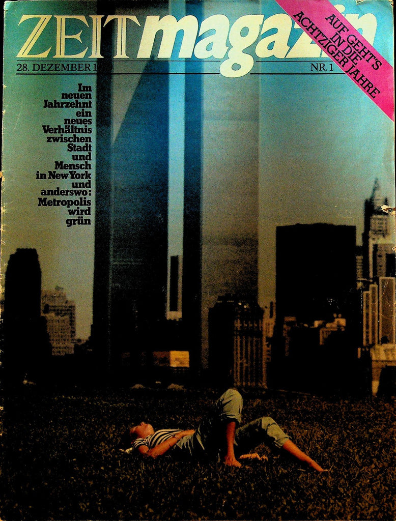 Zeit Magazine December 28 1979 World Trade Center Alexander Adrion Magician0