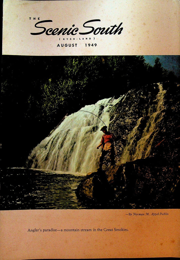 Scenic South Magazine August 1949 Standard Oil Great Smokies0
