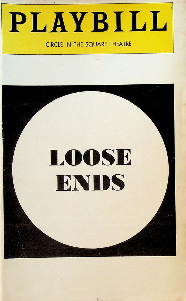 Loose Ends Playbill July 1979 Kevin Kline Roxanne Hart Patricia Richardson0