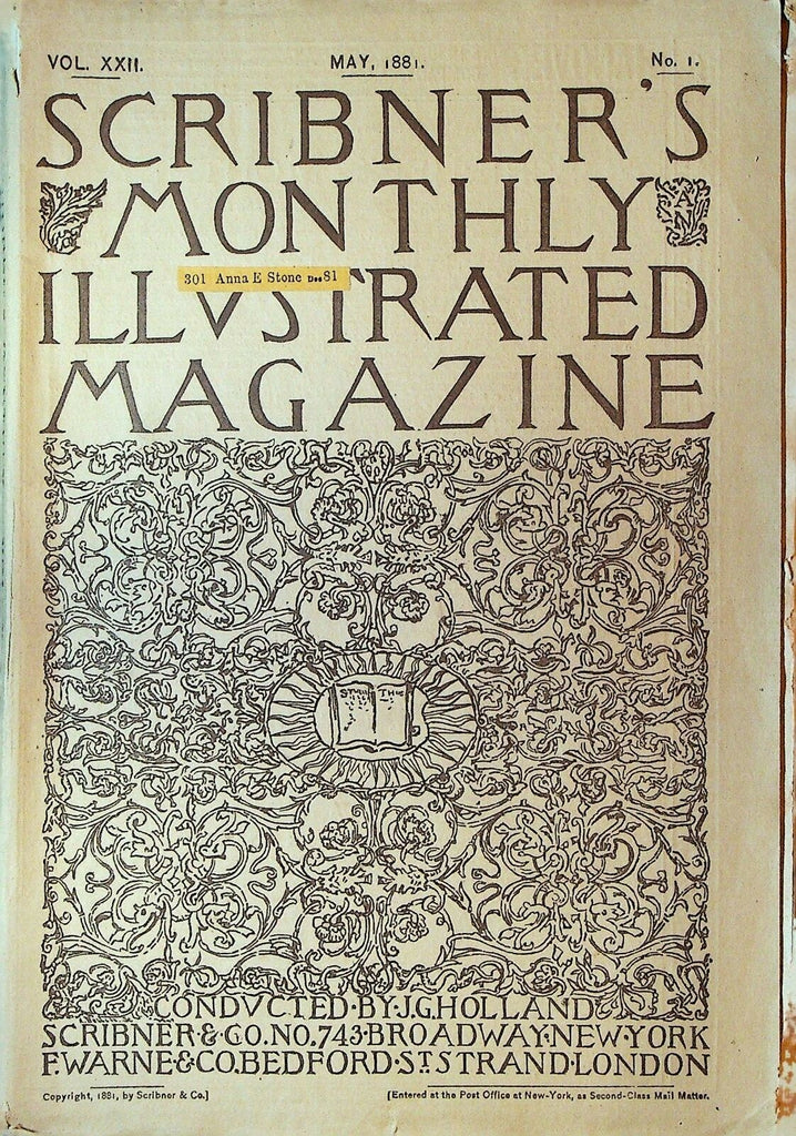 McClure's Magazine May 1881 Charles Dickens HMS Bounty Mutiny Thomas Carlyle0