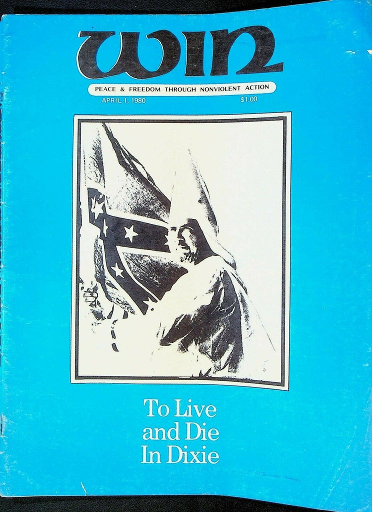 Win Magazine April 1 1980 Ku Klux Klan East Timor Greensboro Sit-In0