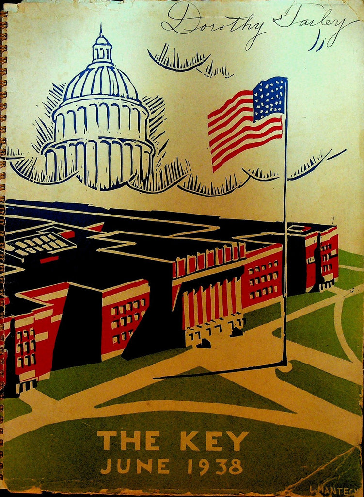 Benjamin Franklin High School Rochester NY The Key Yearbook June 19380