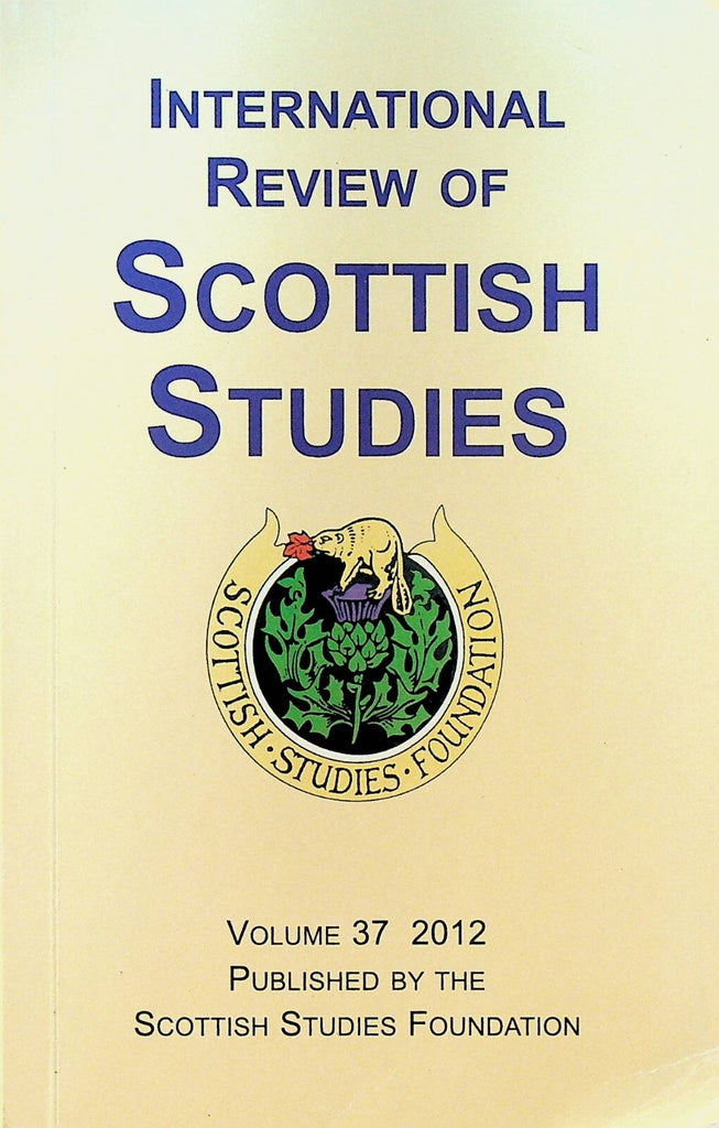 International Review of Scottish Studies 2012 Speech Sexuality & Witchcraft0