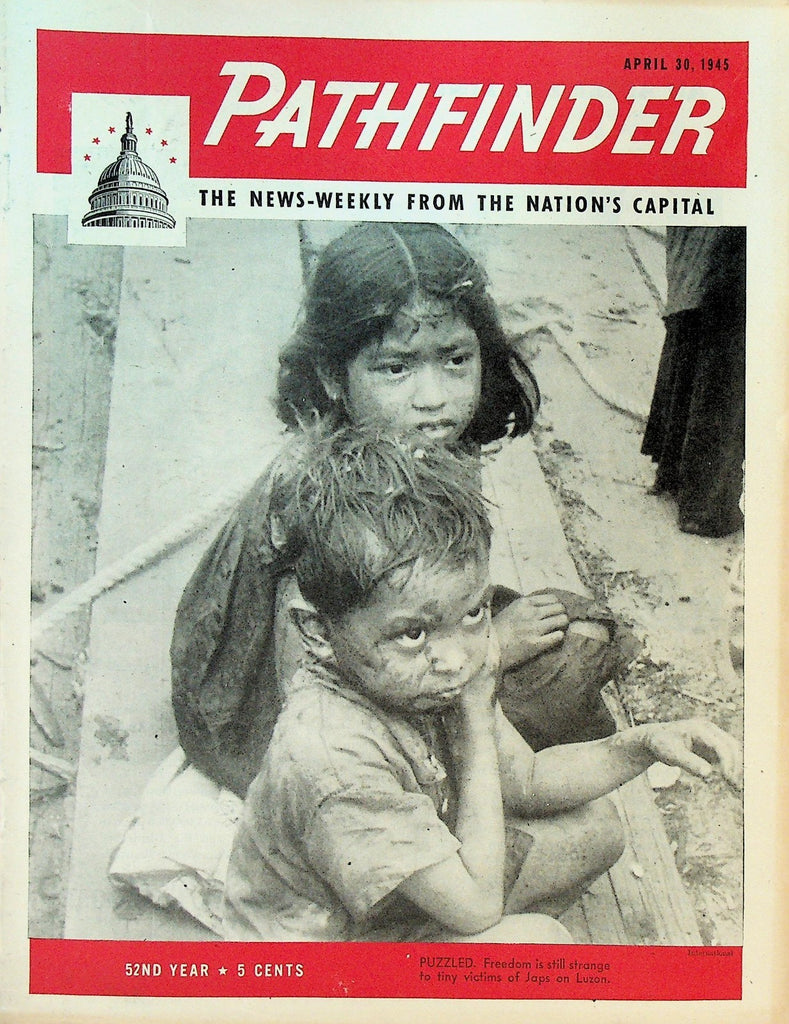 Pathfinder April 30 1945 WWII Roy Hoopes Family Boys Ranch Amarillo Texas0