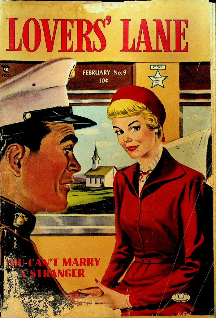 Lovers Lane 9 Lev Gleason 1951 Golden Age Romance Comic0