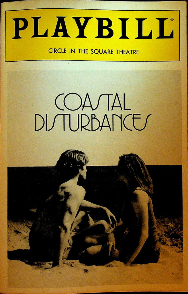 Coastal Disturbances Playbill July 1987 Timothy Daly Annette Bening Jonas Abry0