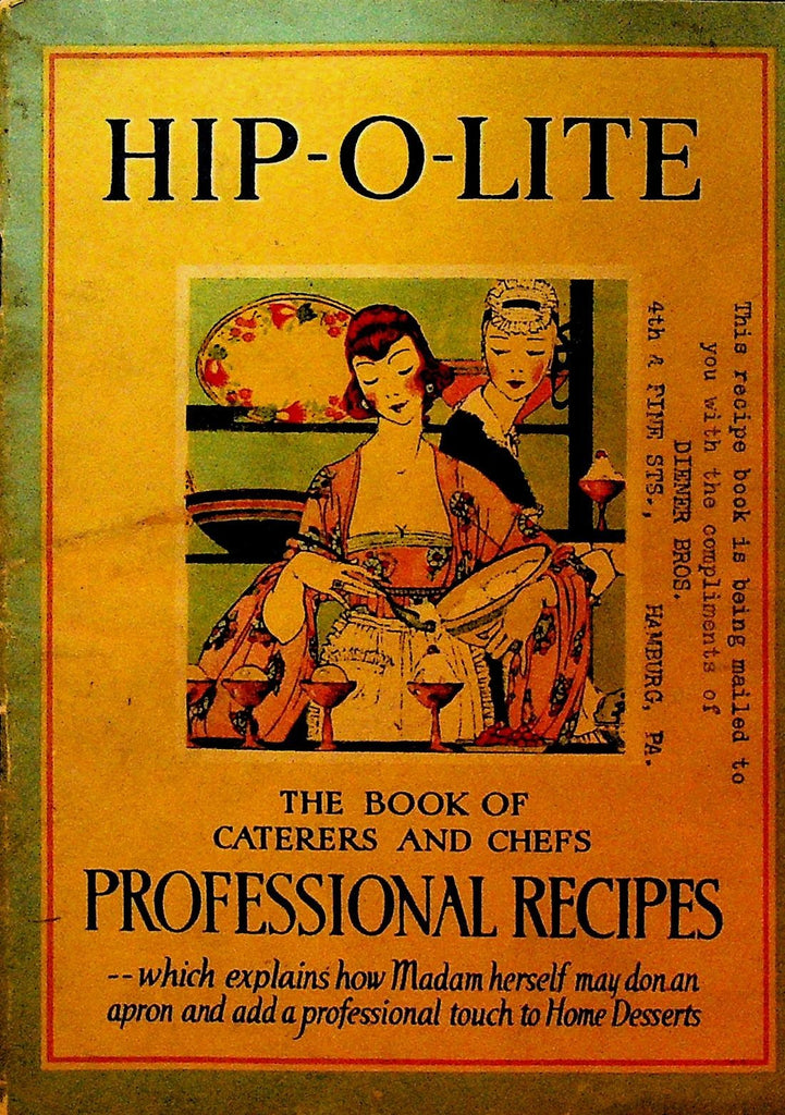 Hip O Lite Marshmallow Creme Recipe Booklet Book of Caterers & Cooks0
