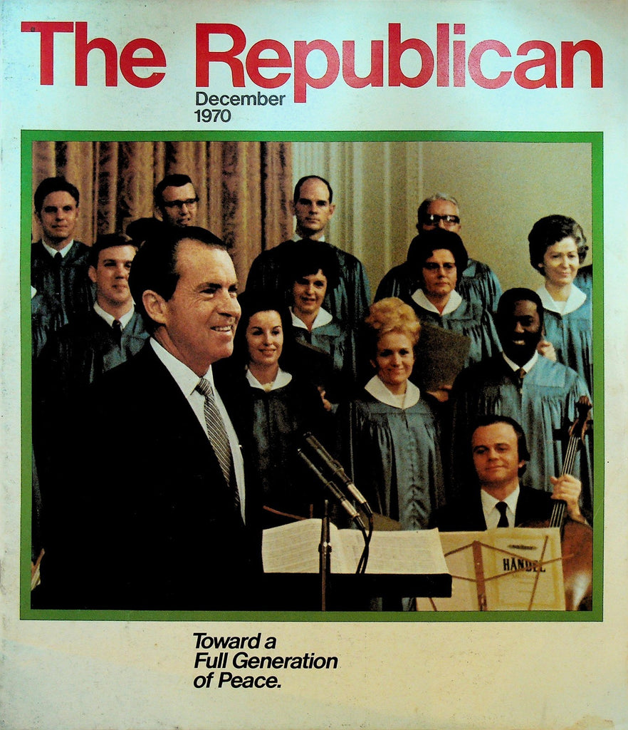 The Republican Magazine December 1970 Richard Nixon Vietnam War0
