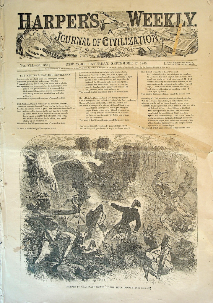 Harper's Weekly September 12 1863 Civil War Fort Sumter General Gilmore0