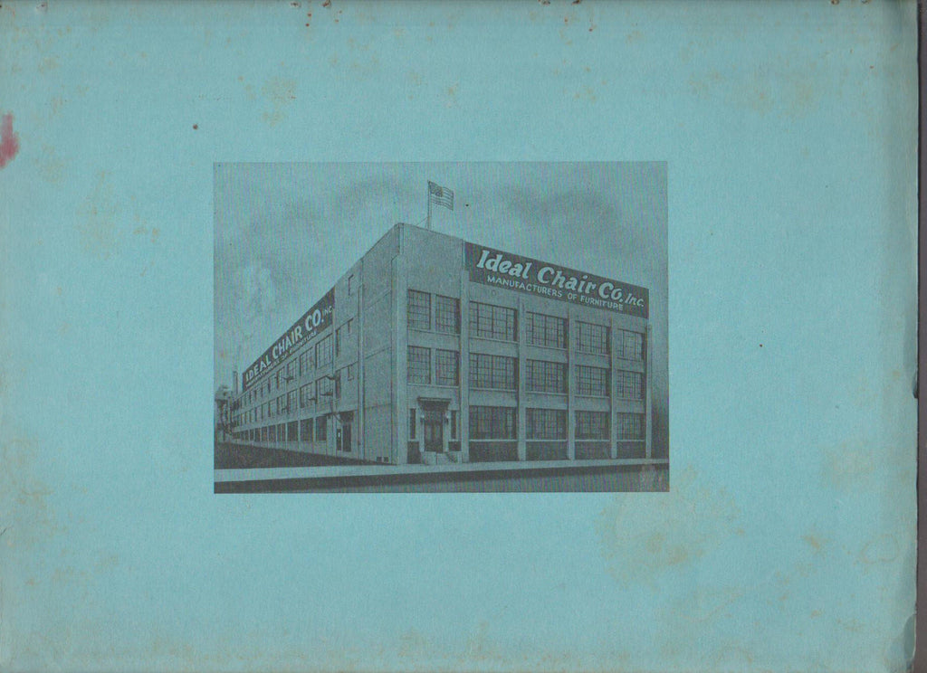 Ideal Chair Company Catalog Maspeth NY 1930s Furniture0