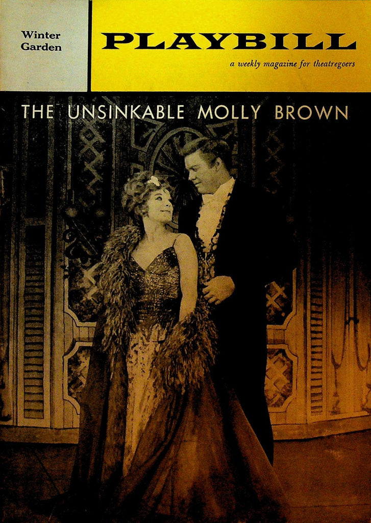 The Unsinkable Molly Brown Playbill September 11 1961 Harve Presnell0